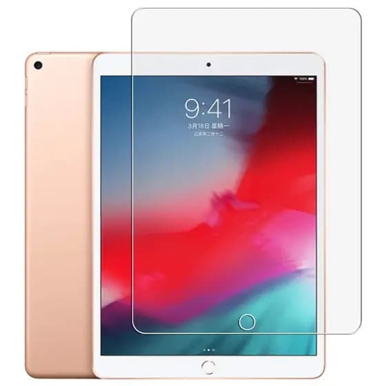 Película para iPad 7 8 9 Tela 10.2 polegadas Vidro Temperado 9H Anti Resíduos