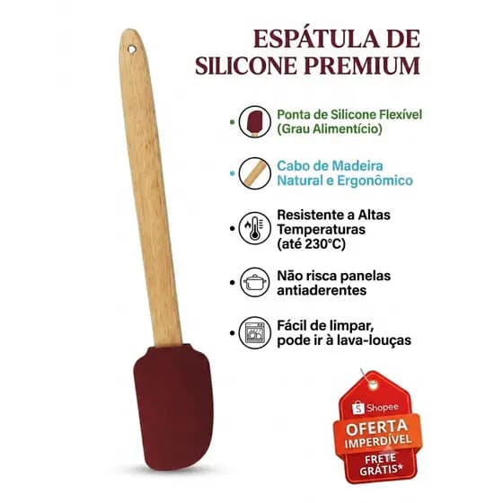 Espátula de Silicone 28cm