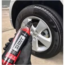 Pretinho Shiny Vonixx 500ml - Finalizador De Pneus Brilho Profundo Não Sai Na Chuva Rendimento Profissional Original