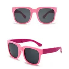 Óculos De Sol Infantil Kids Moda Menina Dobrável Com Proteção UV400
