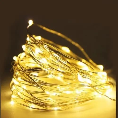 Fio de Led Amarelo 2 Metros - 01unidade - Rizzo Importações