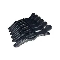 6 Presilha Crocodilo Nuance Prendedor Cabelo Clips Tipo Bico Pato Cabelereiro Profissional
