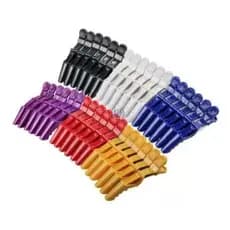Presilha Jacaré Crocodilo Para Cabeleireiro Clip Prendedor Piranha De Cabelo Profissional Nuance