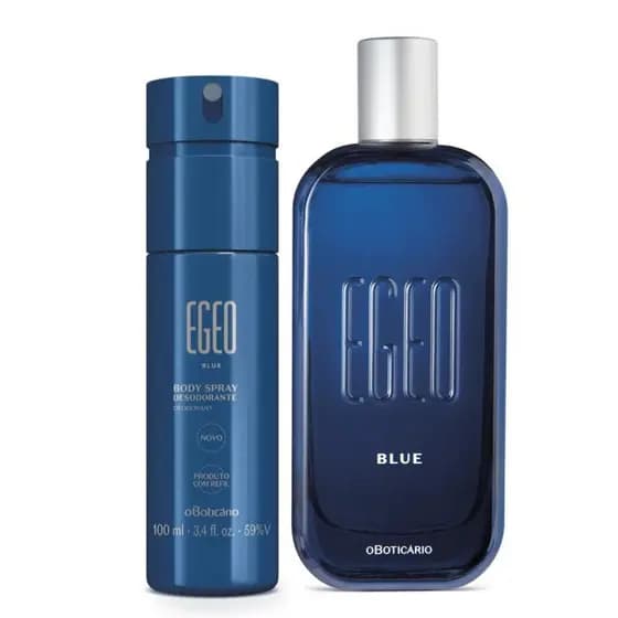 Combo Egeo Blue Colônia 90ml + Body Spray 100ml O Boticário