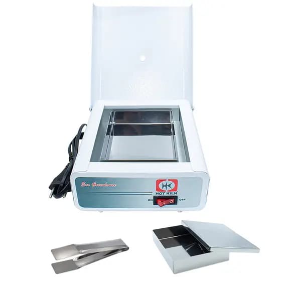 Estufa Esterilizadora HK 07 Bivolt Anvisa Alicates de Unha Manicure Pedicure Hot Kiln Alicates Salão