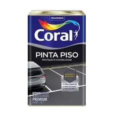 Tinta Para Piso 18L Fosco Fachada Piso Cimentados