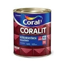 Tinta Esmalte Coralit Alto Brilho Coral - 900ml