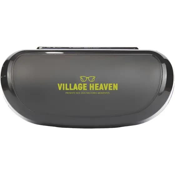 Estojo Para Óculos de Sol Grande Case Preto 106 Village Heaven