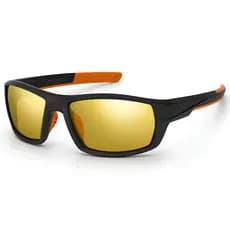 Óculos de Sol Polarizado Proteção UV400 Esportivo Lente Amarela Dirigir Visão Noturna Original VH 1040