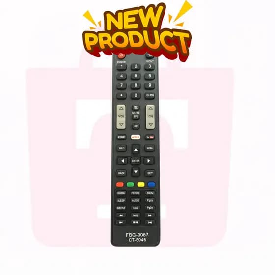 Controle  Tv Semp Toshiba  YOUTUBE/NETFLIX ct 6810 9057 COMPATÍVEL