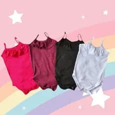 4 bodys infantis  verão alcinha