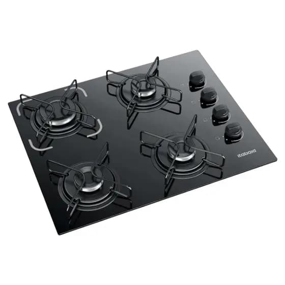 Cooktop Itatiaia Essencial 4 Bocas Preto Original