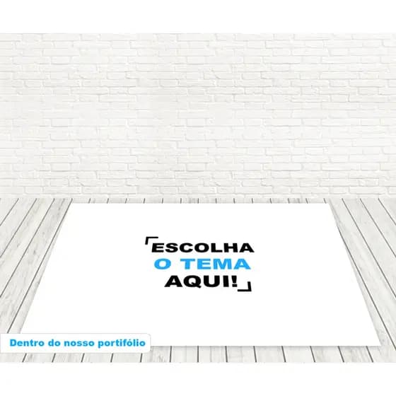 Tapete em Lona Semibrilho "Escolha o tema aqui"