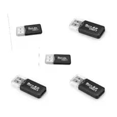 Kit 5 Adaptador Leitor Usb 2.0 Para Cartao Micro Sd