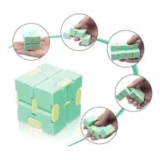 Cubo Mágico Infinito de 1 unidade com Várias Opções de Cores CH004  yobel