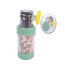 kit 2pc Arejador de Torneira Plástico 8cm com Filtro Color/Chuveirinho E Bico Arejador Para Torneira Com Filtro + Abraçadeira Borboleta