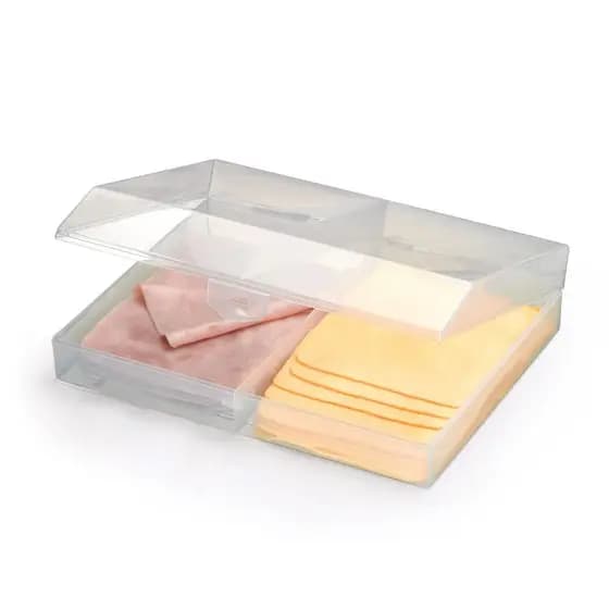 Porta Frios Com Divisórias/Porta Frios Retangular 1,75l 2 Divisórias Arthi