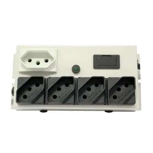 Filtros de Linha Eco 5 tomadas economizador de energia - 2 Peças