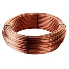 cabo cobreado NÚ 25mm² 7 fios para aterramentos e para-raios