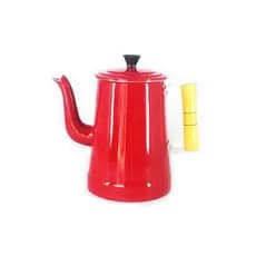 Bule Com Cabo De Madeira Vermelho Nº10 (1,76 Litros)