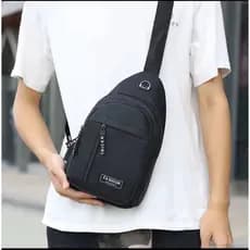 mochila masculina impermeável bolsa de ombro pequena MARISA