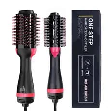 Escova Secadora Alisador Elétrica Quente Cabelo Com 3 Em1 Hair Styler  marisa APENAS 110V