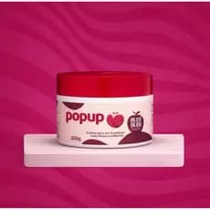 poppup Cream Creme Para Glúteos Mais Firmes Uniformes 200g