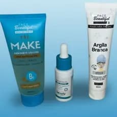 SABONETE LIQUIDO PRE MAKE+ SERUM+ ARGILA BRANCA - FACE BEAUTIFUL