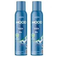 Kit 2 Desodorante Teen Boy Mood Care 150Ml - My Health