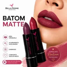 Batom Matte Bella Femme/ Batom Matte/ Bella Femme