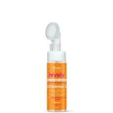 Mousse Facial com Vitamina C 150ml - Limpeza Suave, Hidratação e Prevenção de Antisinais