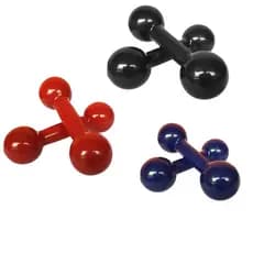 Kit Halteres Para Treino Funcional (par De 1kg, 2kg E 3kg)