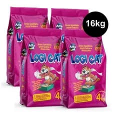 Areia Higiênica para Gatos 16kg Granulado Pet Sanitária