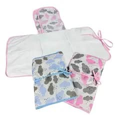 Trocador De Fralda Bebe Portátil Impermeavel C/ Bolso de Acessorios