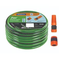Kit Mangueira Jardim Com Esguicho 10m, 20m ou 30 metros Quintal 1/2" 4 Camadas - Tramontina