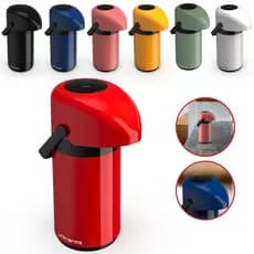Garrafa Térmica Para Café Verona 600ml 0,6 Litros Unitermi Chá Leite Água Quente Fria Terere