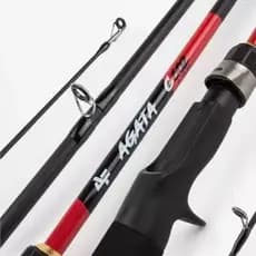 Vara de Pesca Agata Albatroz 1,80m Carretilha 6 -12 LBS Acão MédiaTucunaré Traíra Robalo Corvina