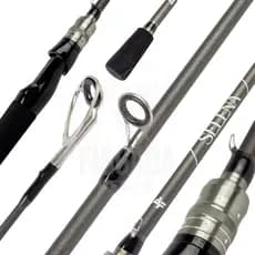 Vara de Pesca Albatroz Selena 7-14 Libras 2 Partes Ação Média Carretilha ou Molinete