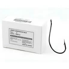 Anzol Albatroz Maruseigo Black - Kit com 100 Peças para Pesca