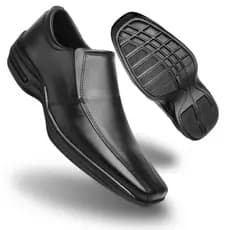 Sapato Social Masculino Italiano Elastico Fosco Super Leve Oferta