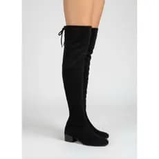 Bota Montaria Over The Knee em Camurça Acima Do Joelho Rodeio Country Maisa Taciele Alcolea