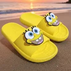 Chinelo Nuvem Boby Esponja Infantil Menino Leve Confortável Slide Adulto super Estiloso do 27 ao 42