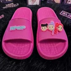 Chinelo Nuvem Infantil Meninas K-Pop Leve Confortável Slide Adulto Feminino Super Estiloso