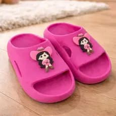 Chinelo Nuvem Infantil Menina Boiadeira Leve Confortável Antiderrapante Macio Estilo Cute