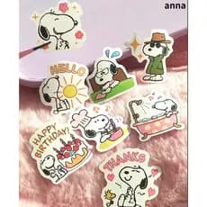 Adesivos De 40 pcs Snoopy À Prova D'água