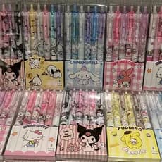 6pcs Cartoon Hello Kitty Caneta