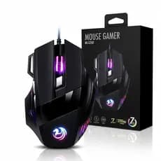 Mouse Gamer Laser X7 3200dpi Led Rgb Usb 7 Botões Profissional Original