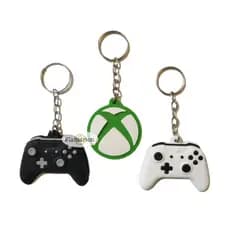 3 Chaveiros Emborrachado Colecionável Controle Xbox Series
