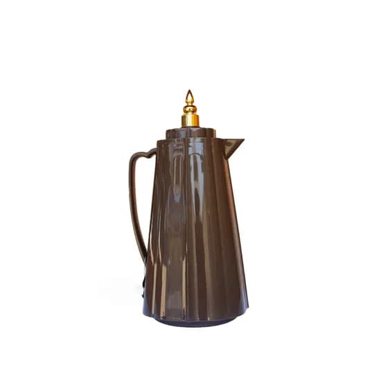 Garrafa Térmica Premium Cor Café Decoração Recepção Luxo 1l