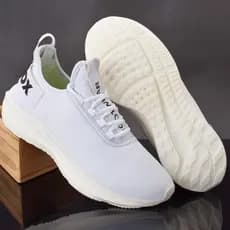 Tenis Wbox  JOGGING BRANCO Unissex Corrida Confortavel Academia Leve Treino Promocao Macio